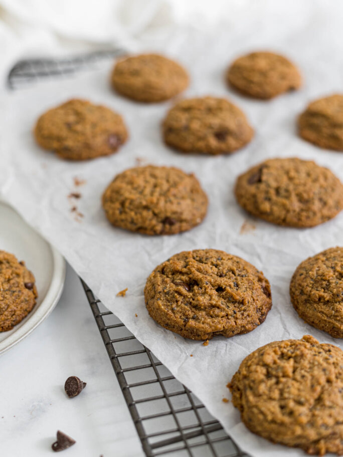 Easy Chocolate Chip Tahini Cookies (Grain-Free) - Supermom Eats