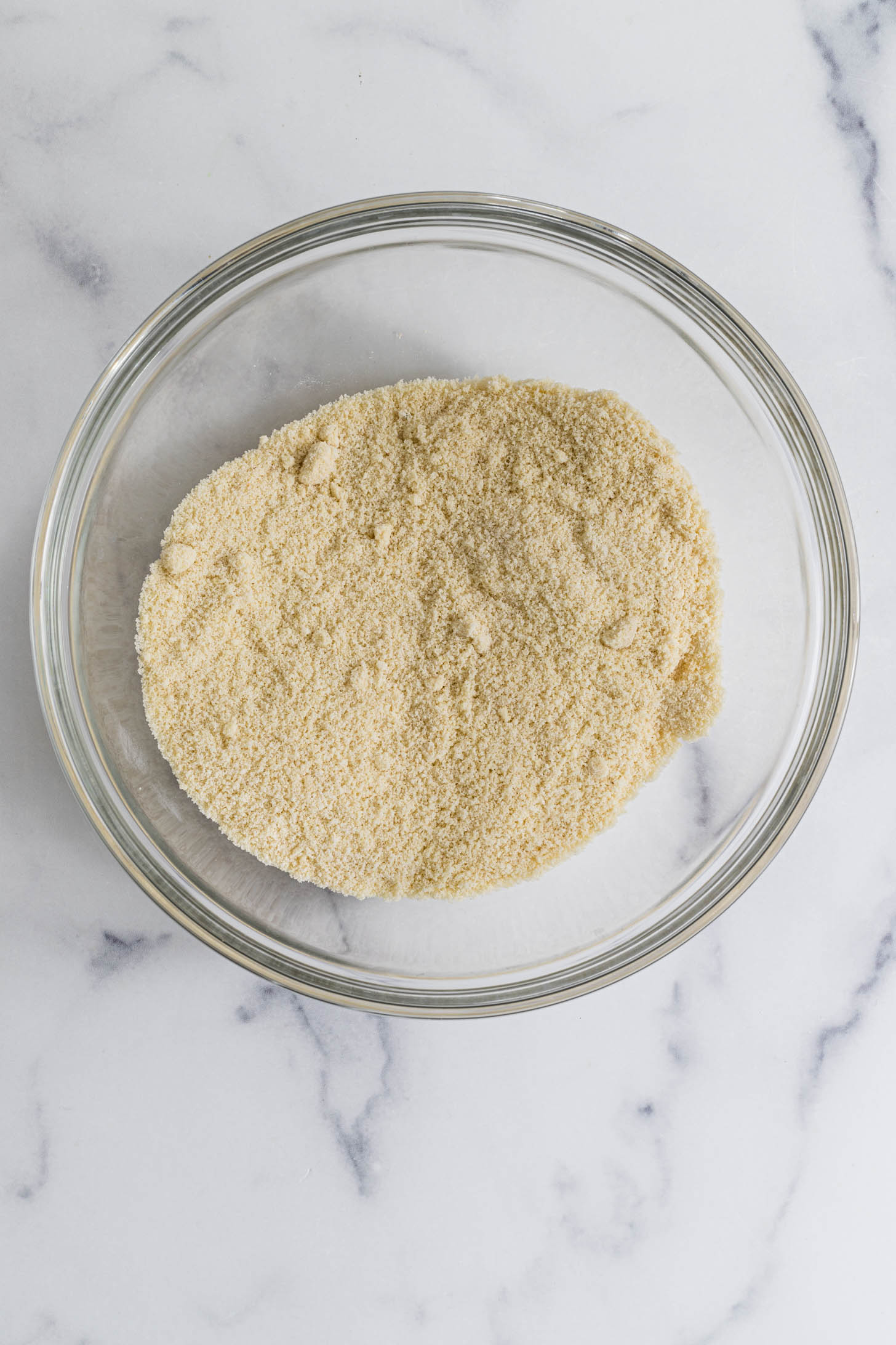 Dry ingredients in a bowl.