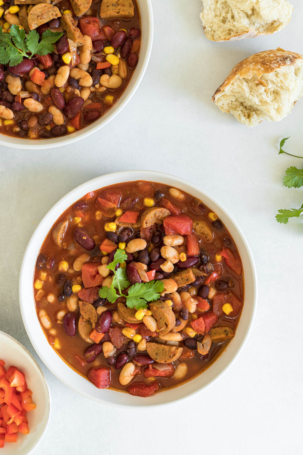 Easy 25-minute Vegan Chili (cook-off Winner!) - Supermom Eats