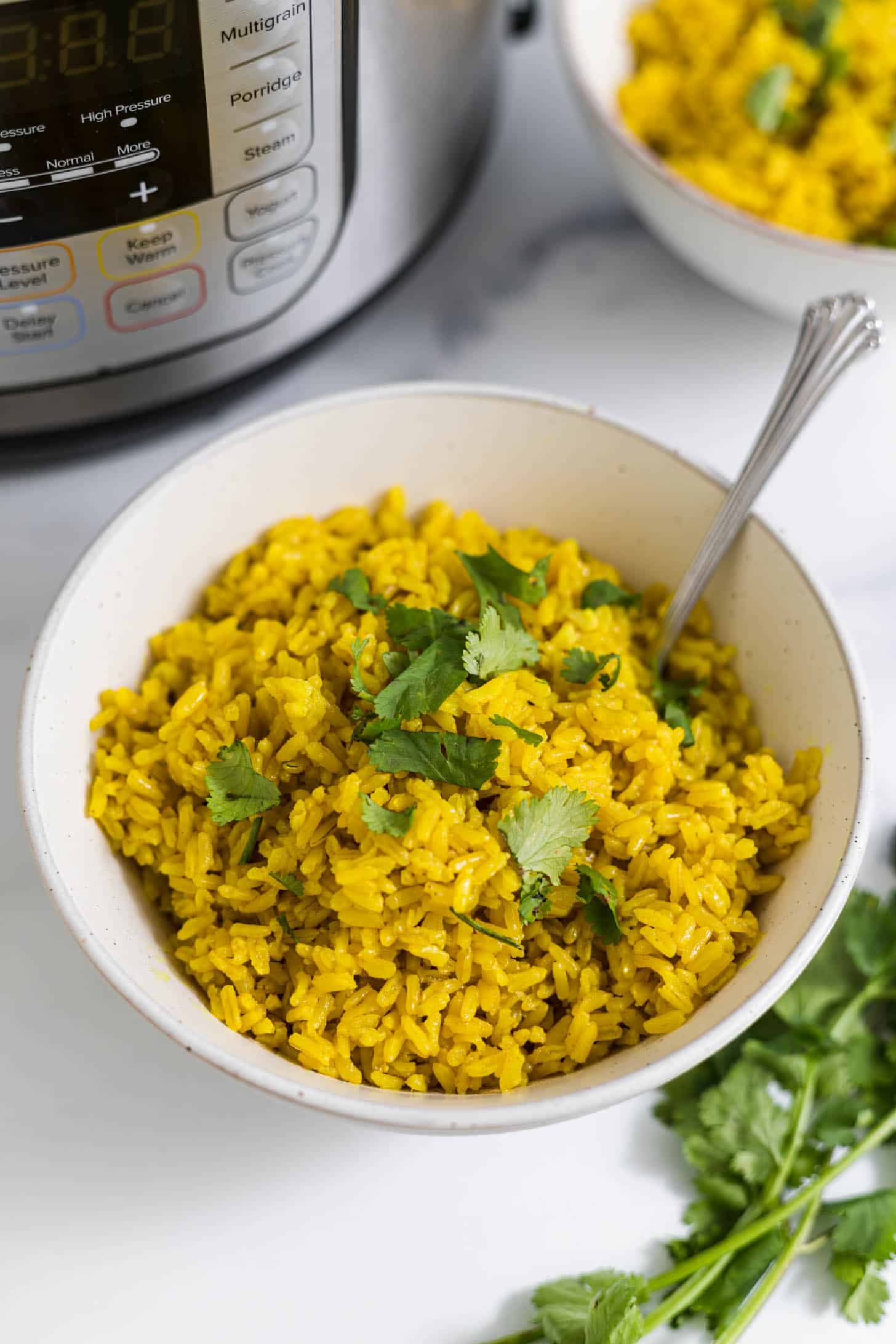 Turmeric rice recipe instant pot sale