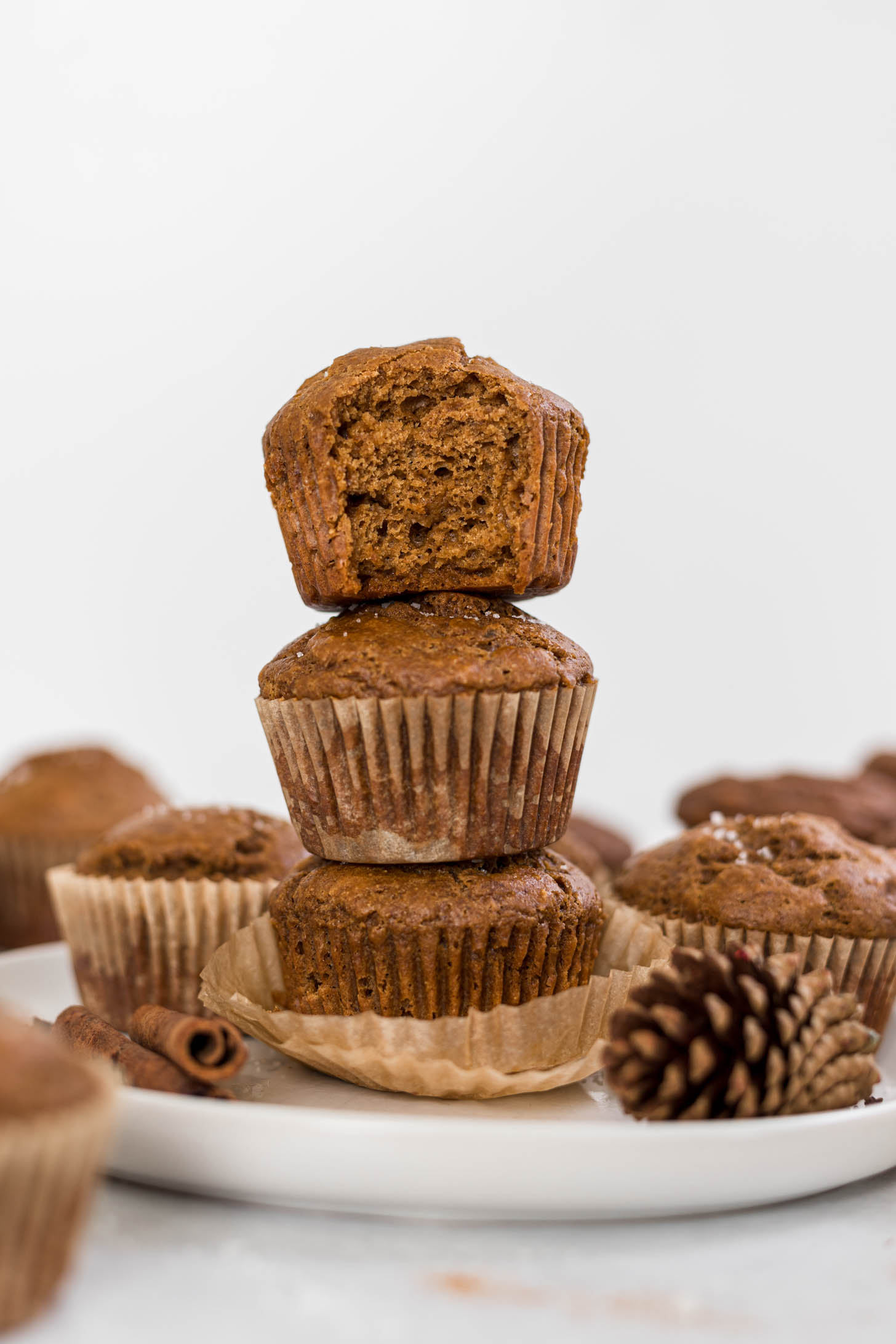 A stack of muffins.